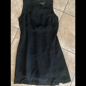 Banana Republic 2 Black Crepe Dress